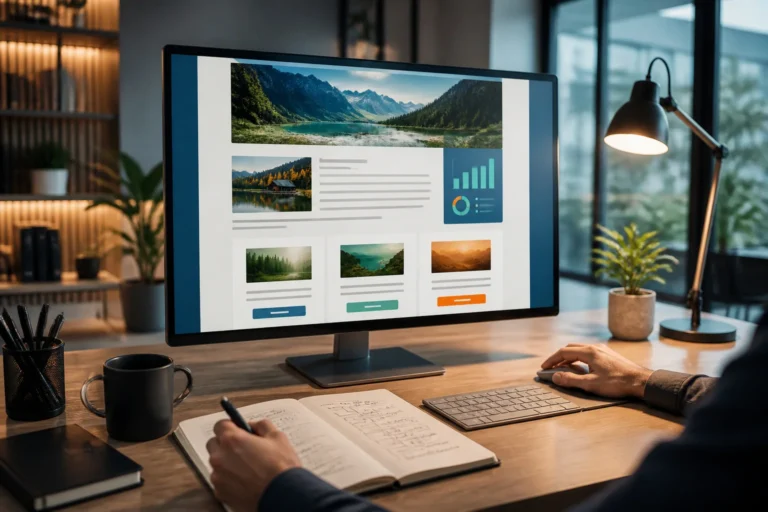 Espace de travail moderne et inspirant