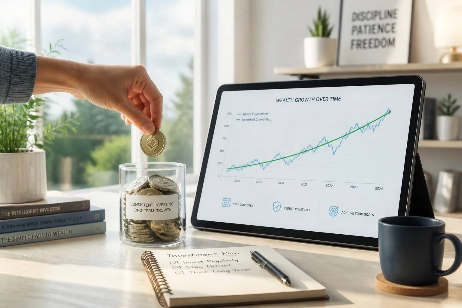 Investissement regulier pour une croissance sereine