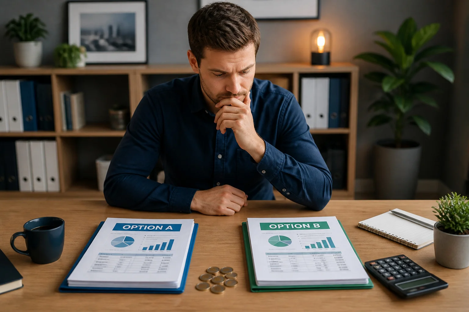 Decision financiere option a ou b