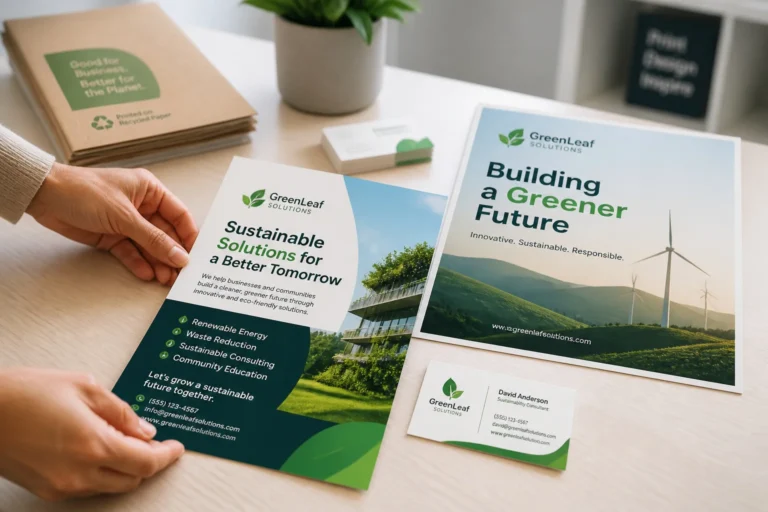 Materiaux marketing eco responsables