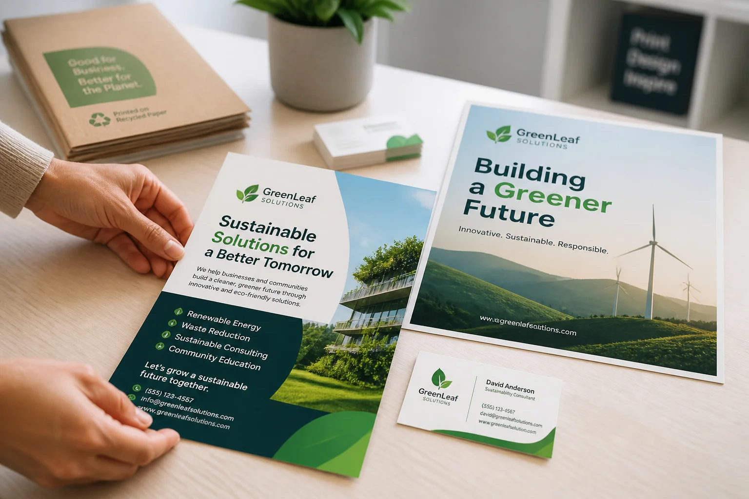 Materiaux marketing eco responsables