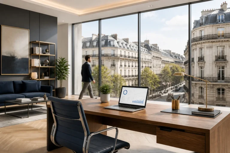 Bureau moderne a paris