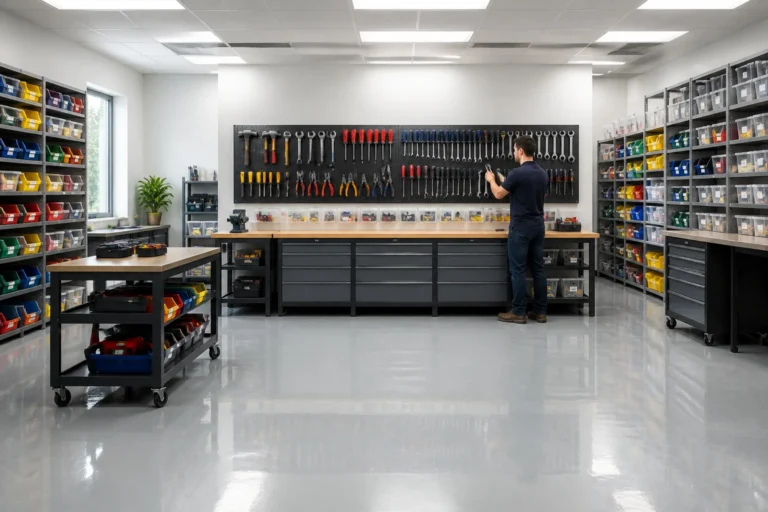 Atelier moderne et organise