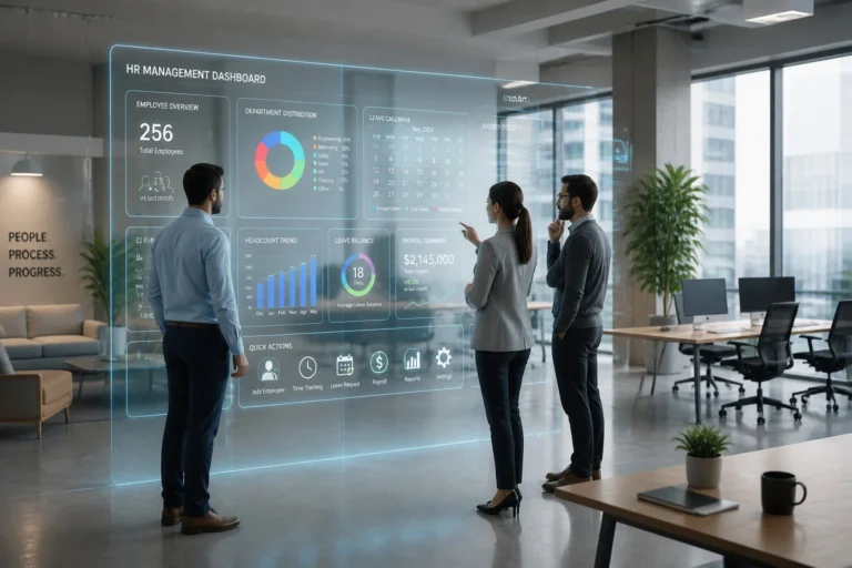 Tableau de bord rh interactif