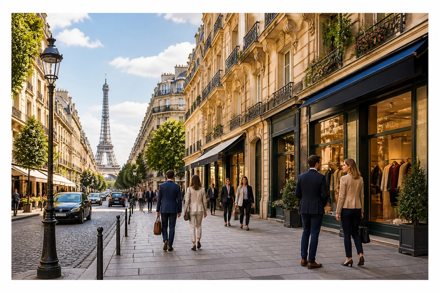 Elegance parisienne et dynamisme urbain