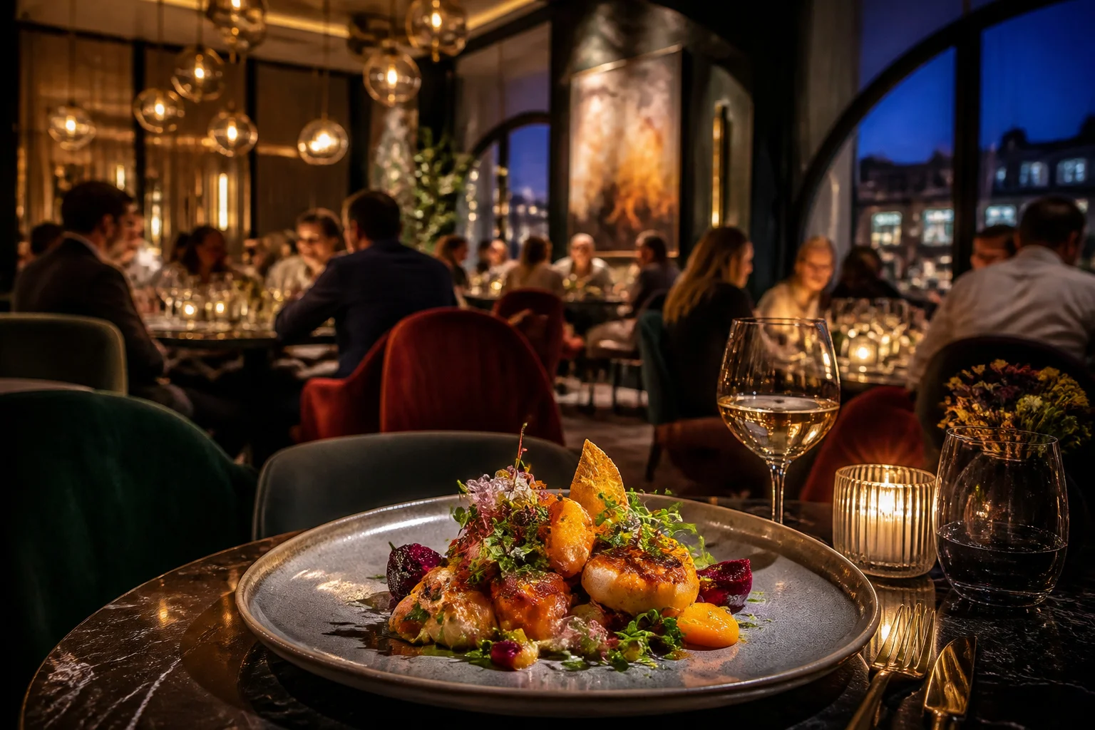 Elegance culinaire et ambiance feutree
