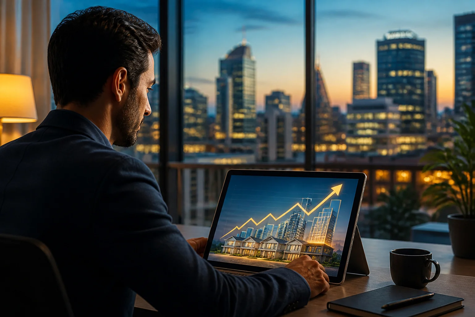 Croissance immobiliere et investissement