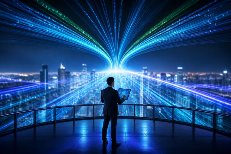 Connexion globale et technologie de reseau